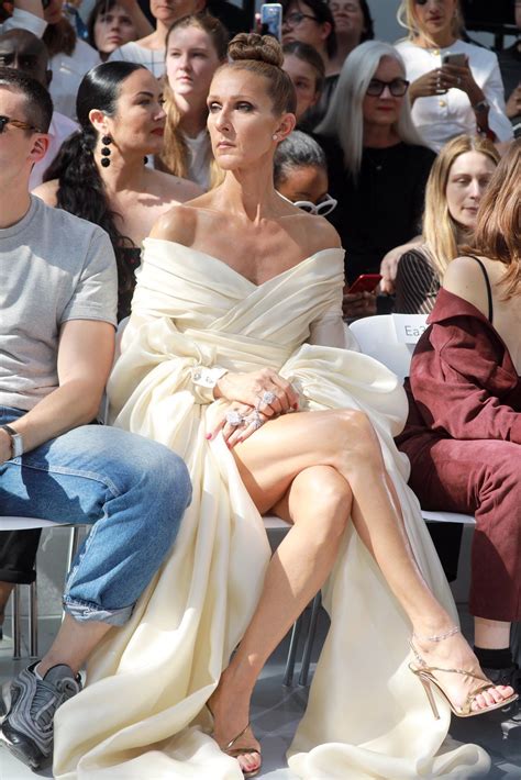 celine dion fashion week paris 2019|Celine Dion fashion show.